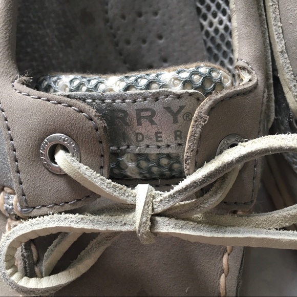 Sperry | Angelfish Breton Stripe Mesh Slip-On Boat Shoe - Picture 4 of 11